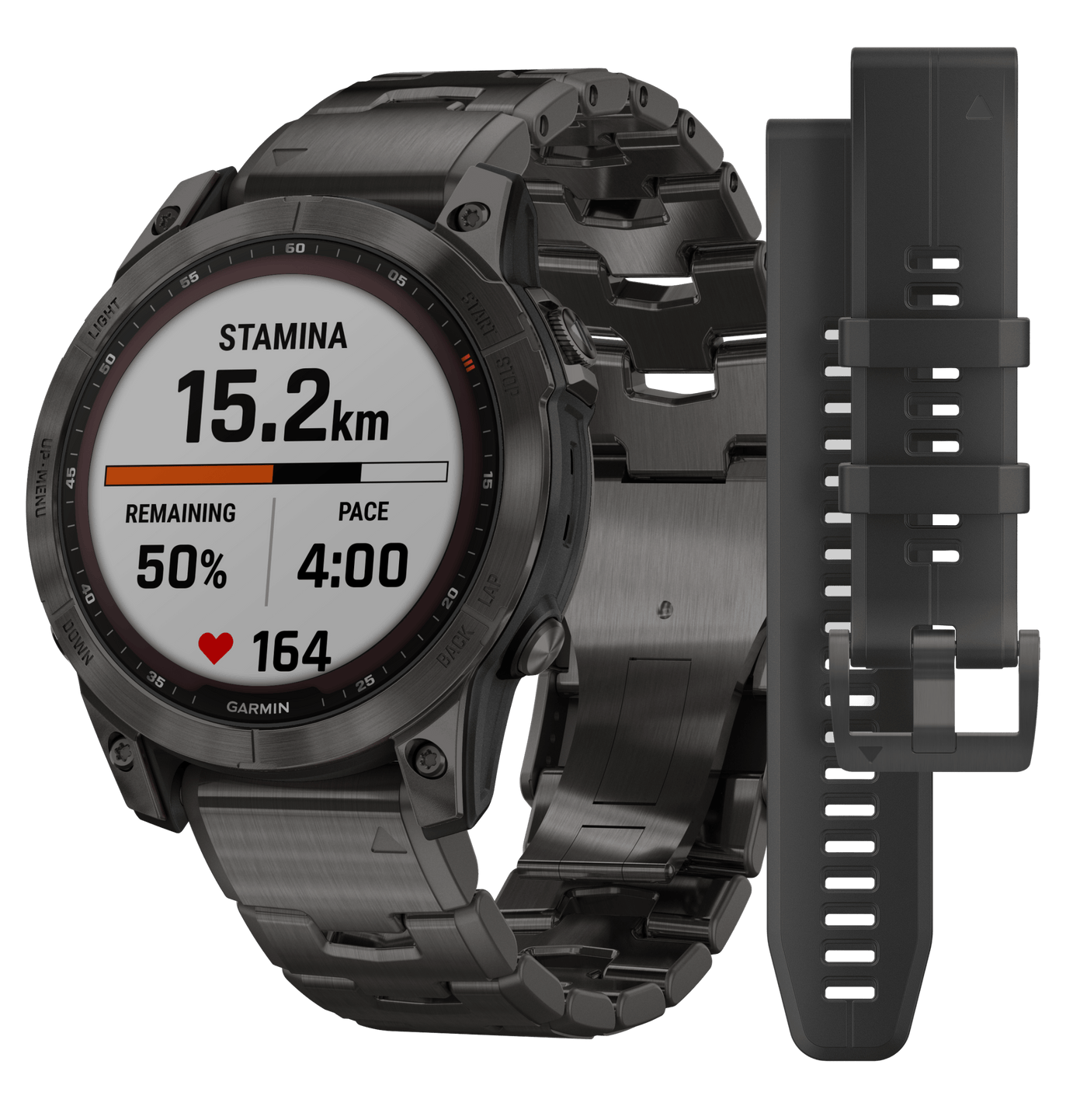 Garmin Garmin Fenix 7, Garmin 010-02540-34 Fenix 7 Spphre Blk Dlc Ti Blk Accessories