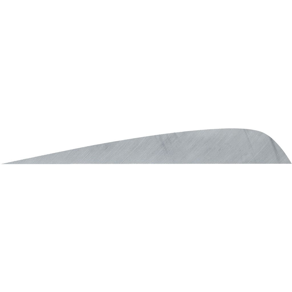 Gateway Gateway Parabolic Feathers Gray 4 In. Rw 50 Pk. Fletching Tools and Materials