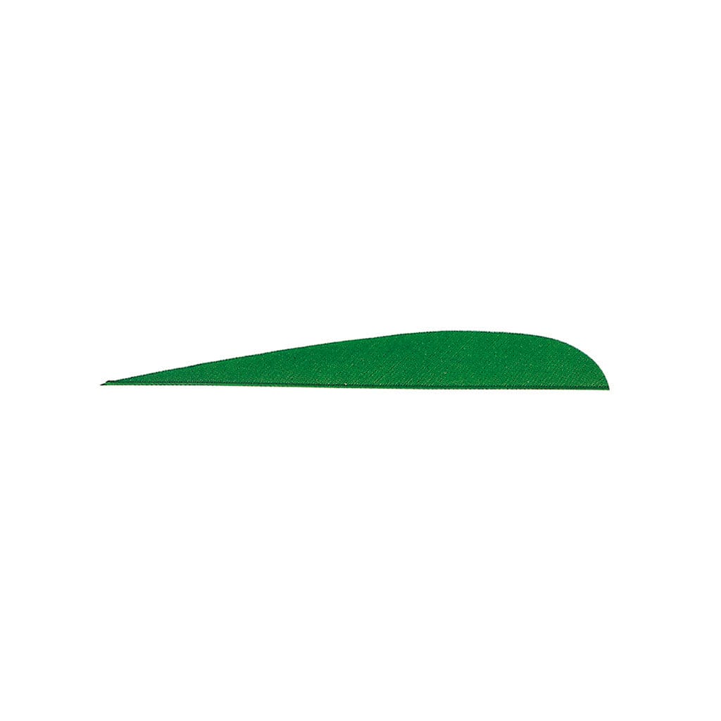 Gateway Gateway Parabolic Feathers Green 4 In. Lw 100 Pk. Fletching Tools and Materials