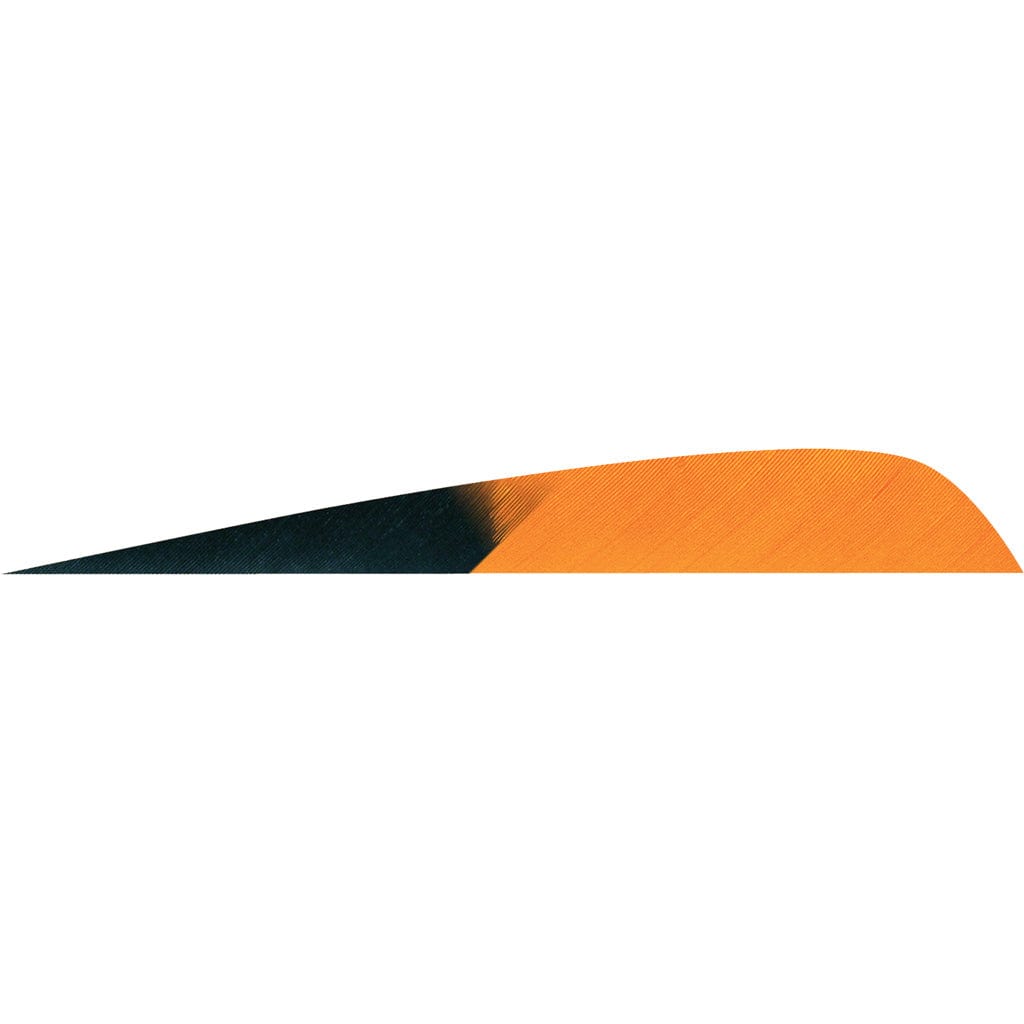 Gateway Gateway Parabolic Feathers Kuro Orange 4 In. Lw 50 Pk. Fletching Tools and Materials