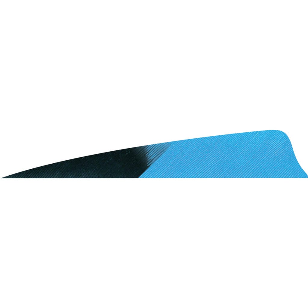 Gateway Gateway Shield Cut Feathers Kuru Blue 4 In. Rw 50 Pk. Fletching Tools and Materials