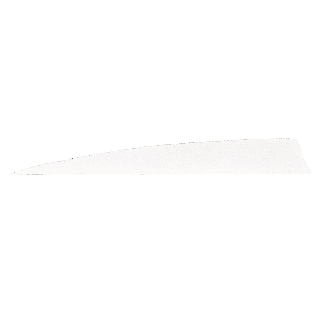 Gateway Gateway Shield Cut Feathers White 5 In. Lw 50 Pk. Fletching Tools and Materials