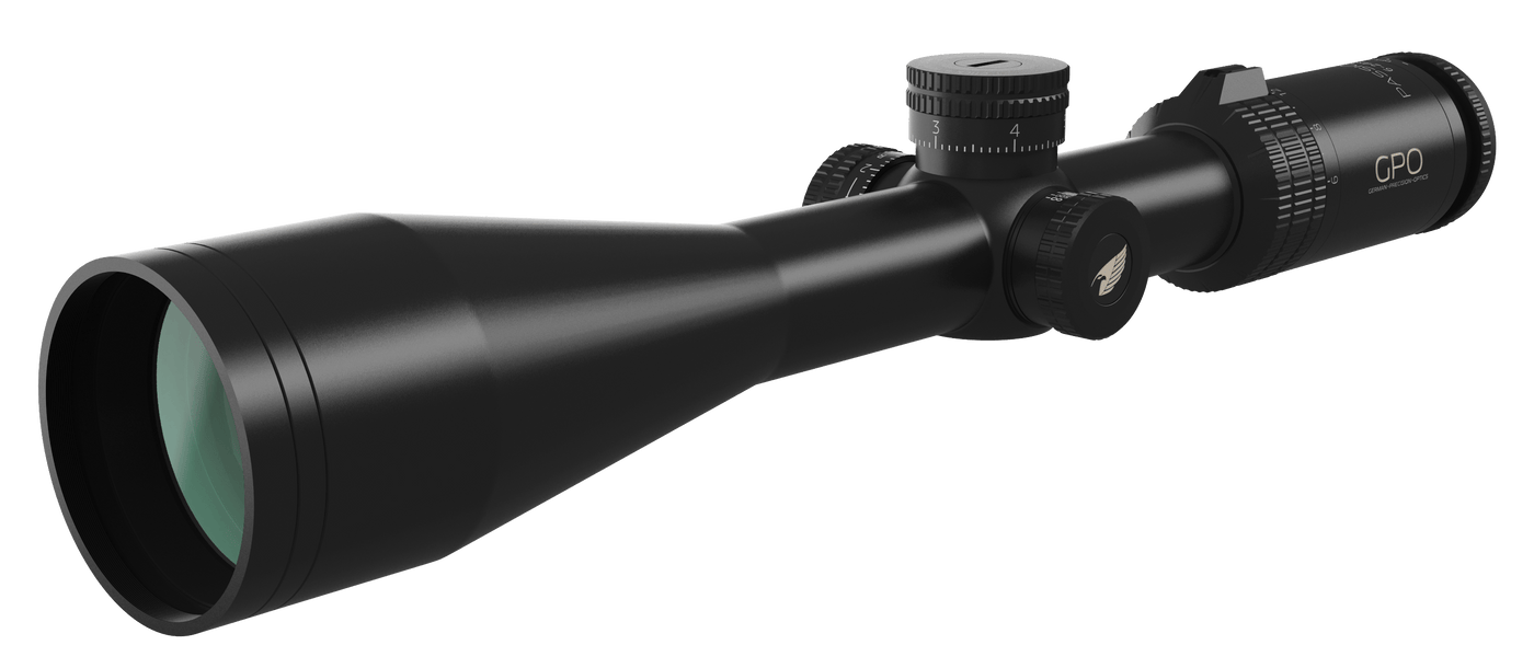 GERMAN PRECISION OPTICS Gpo Scope Passion 4x 6-24x50 - Moa Reticle 30mm Matte Optics