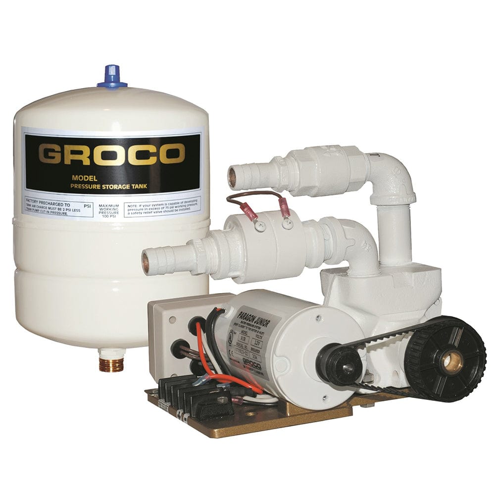 GROCO GROCO Paragon Junior 12v Water Pressure System - 1 Gal Tank - 7 GPM Marine Plumbing & Ventilation