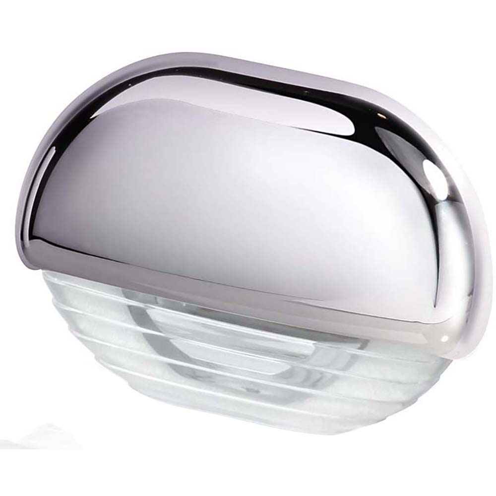 Hella Marine Hella Marine White LED Easy Fit Step Lamp w/Chrome Cap Lighting