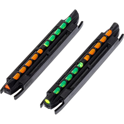 Hiviz Hiviz Two-in-one Magnetic Shotgun Sight Shotgun Rib 7/32 To 5/16 Green Orange Litepipes Firearm Accessories