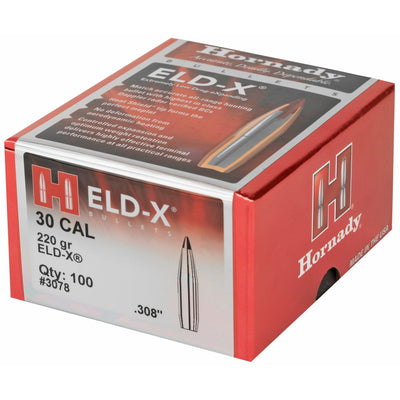 Hornady Hornady Bullets 30 Cal .308 - 220gr. Eld-x 100ct Reloading