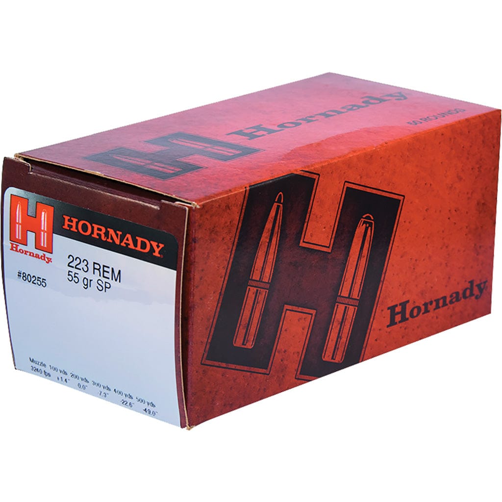 Hornady Hornady Custom Rifle Ammo 223 Rem 55 Gr. Spire Point 50 Rd. Ammo