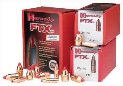 Hornady Hornady Ftx Pistol Bullets 44 Cal. .430 225 Gr. Ftx 100 Box Reloading