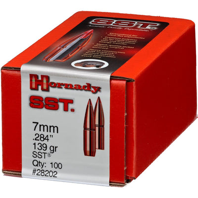 Hornady Hornady Sst Bullets 7 Mm. .284 In. 139 Gr. 100 Pk Reloading