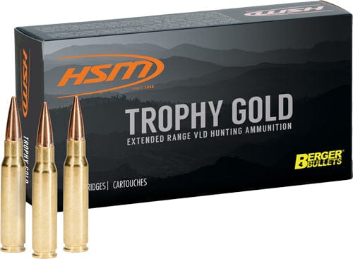 HSM Hsm Tg 257 Wby 115gr Berger - Vld 20rd 20bx/cs Ammo