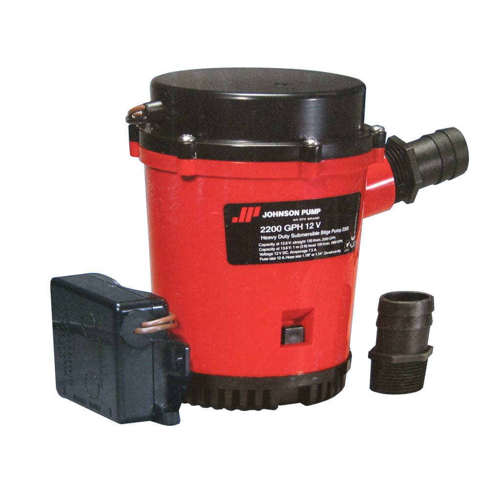 Johnson Pump Johnson Pump 2200GPH Ultima Combo Auto Bilge Pump - 12V Marine Plumbing & Ventilation