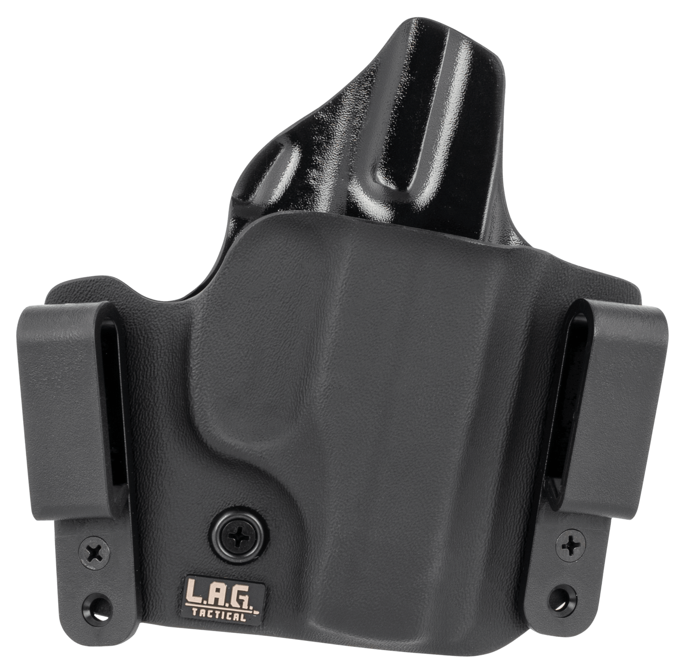 LAG TACTICAL INC Lag Dfndr Rug Lc9 Owb/iwb Blk Rh Firearm Accessories