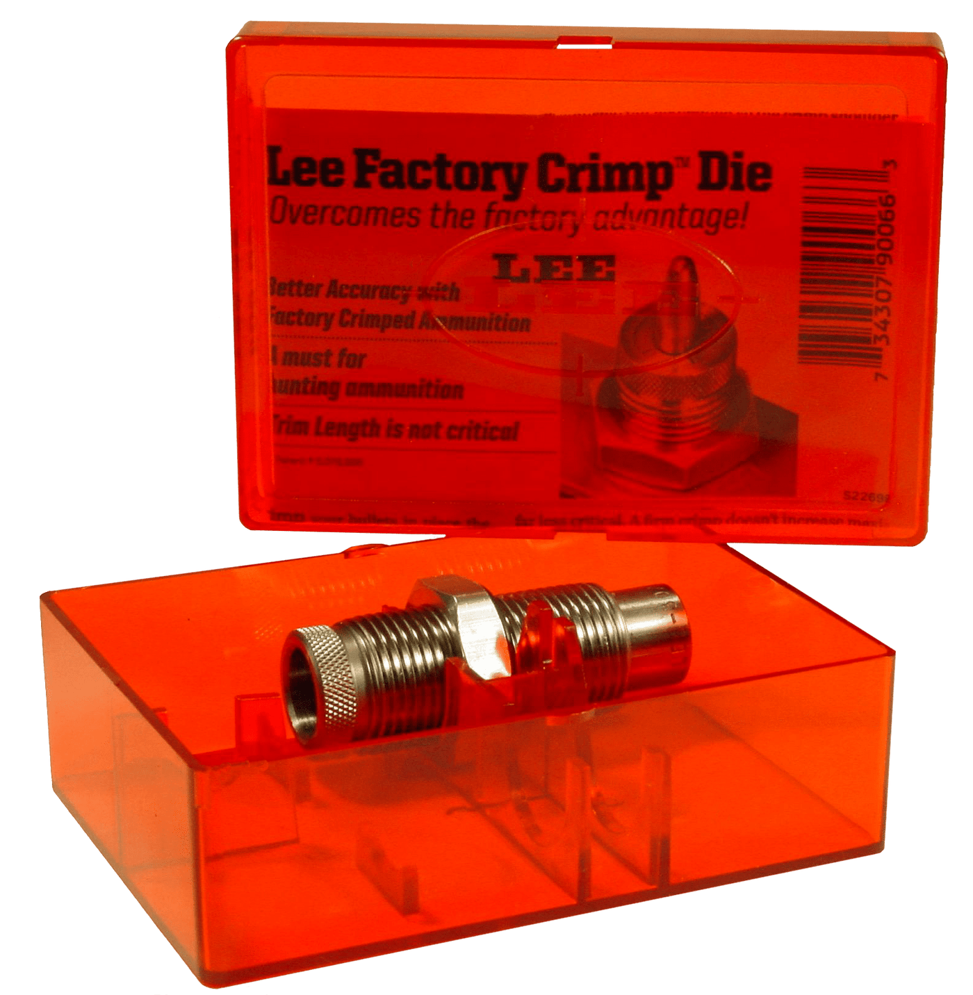 Lee Lee Carbide Factory Crimp Die - 9mm Makarov (9x18) Reloading