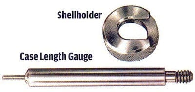 Lee Lee Trimmer Gauge - .221 Fireball Reloading Tools