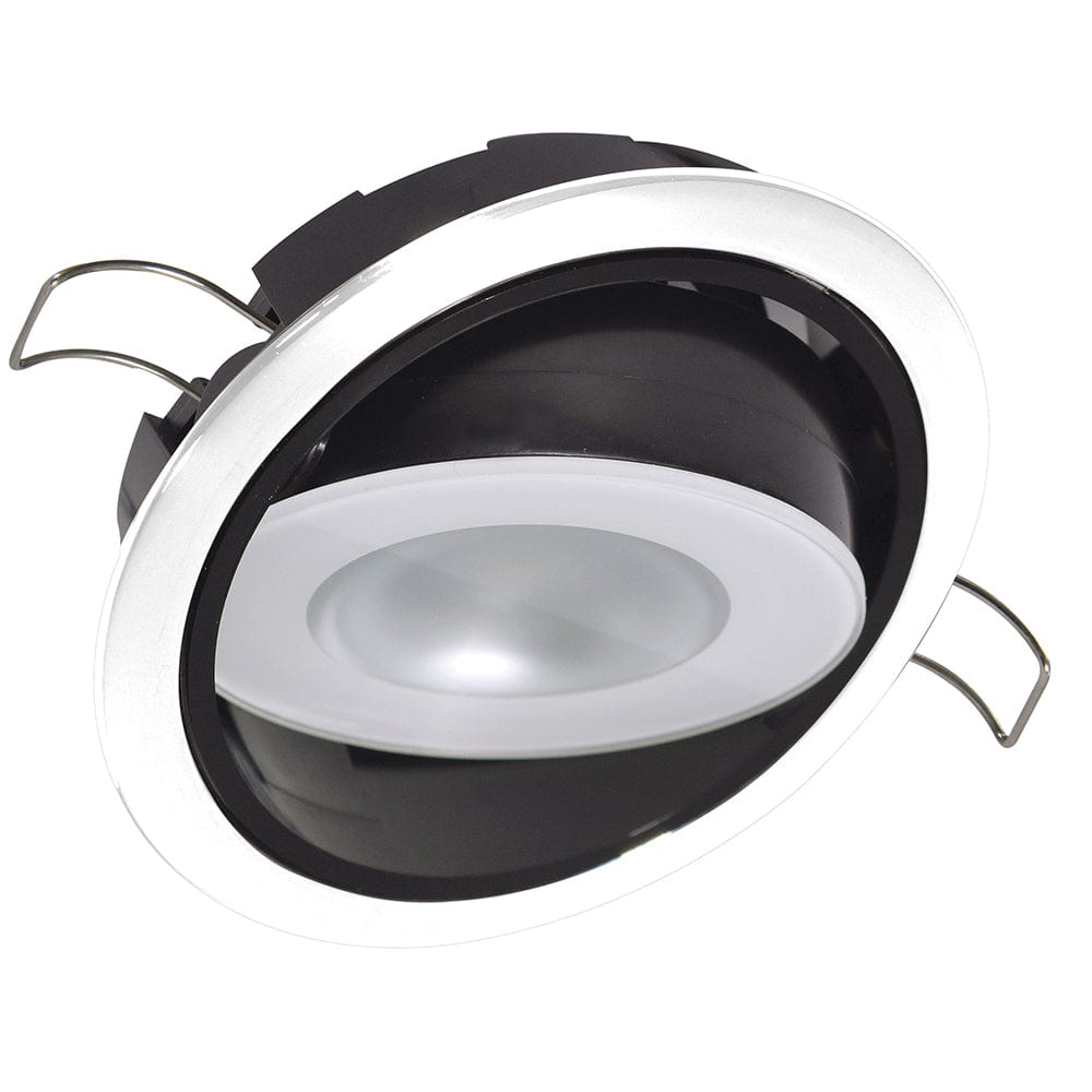 Lumitec Lumitec Mirage Positionable Down Light - White Dimming - White Bezel Lighting