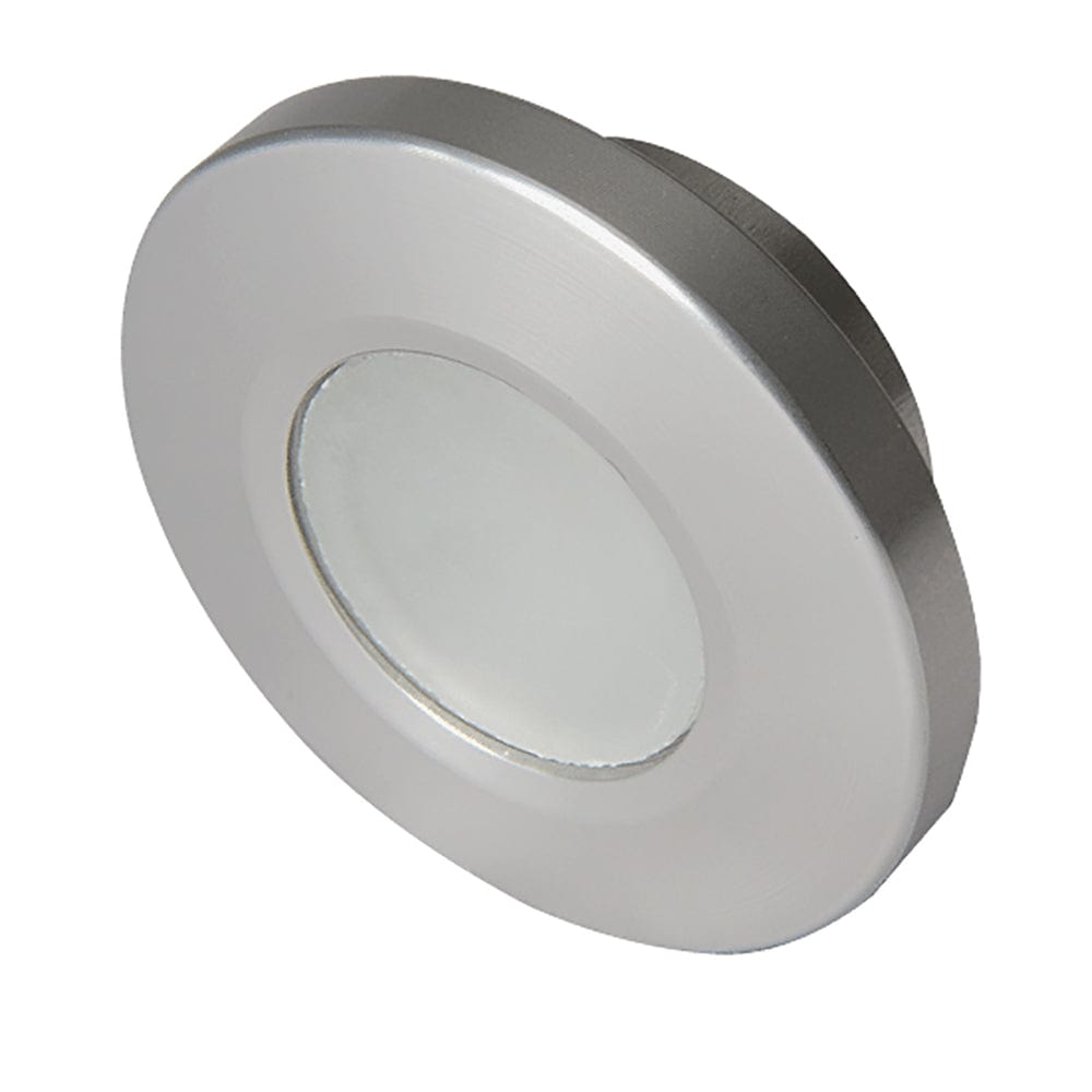 Lumitec Lumitec Orbit - Flush Mount Down Light - Brushed Finish - 3-Color Blue/Red Non Dimming w/White Dimming Light Lighting