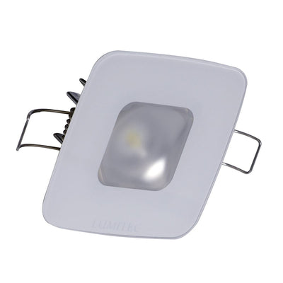 Lumitec Lumitec Square Mirage Down Light - Spectrum RGBW Dimming - Glass Housing - No Bezel Lighting