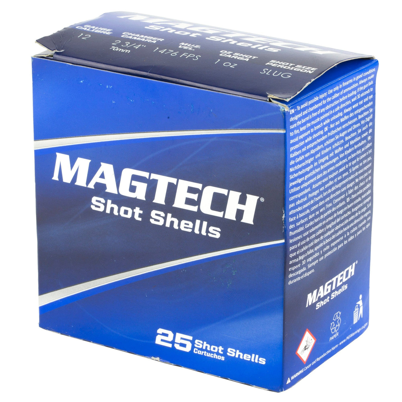 Magtech Magtech 12ga 2.75 1 Oz Kslug 25/250 Ammunition