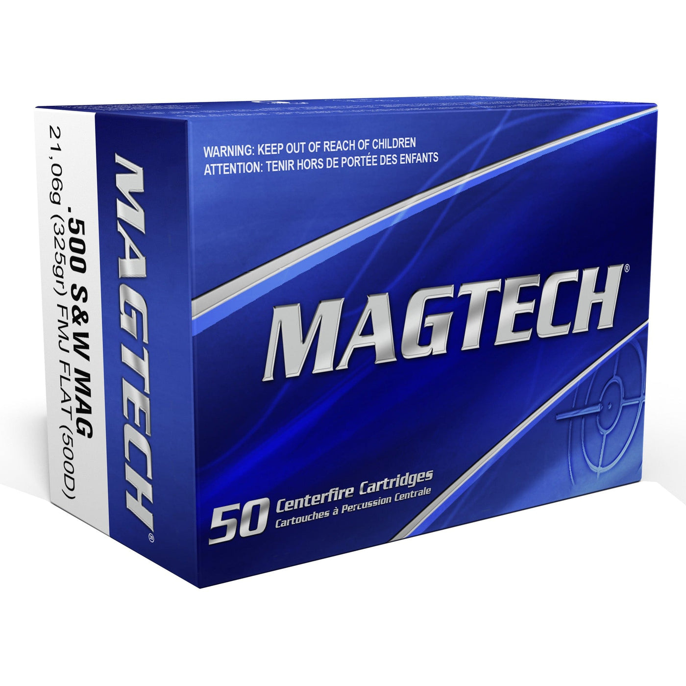 Magtech Magtech 500 S&w 325gr Fmj 20/500 Ammo