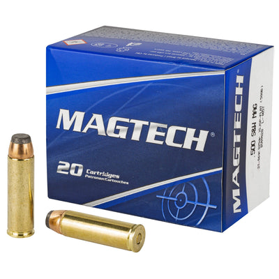 Magtech Magtech 500 Sw Mag 325gr - 20rd 25bx/cs Sjsp Flat Ammo