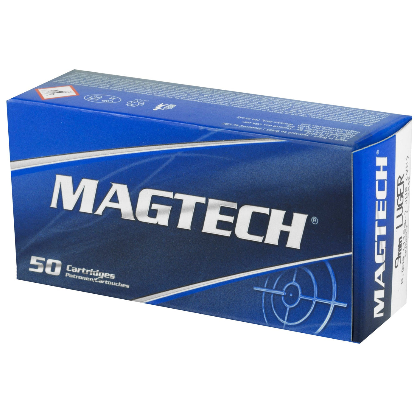 Magtech Magtech 9mm 115gr Jhp 50/1000 Ammo