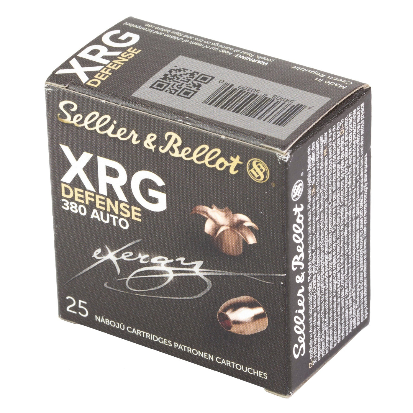 Magtech S&b 380 Acp 77gr Xrg 25/1000 Ammo