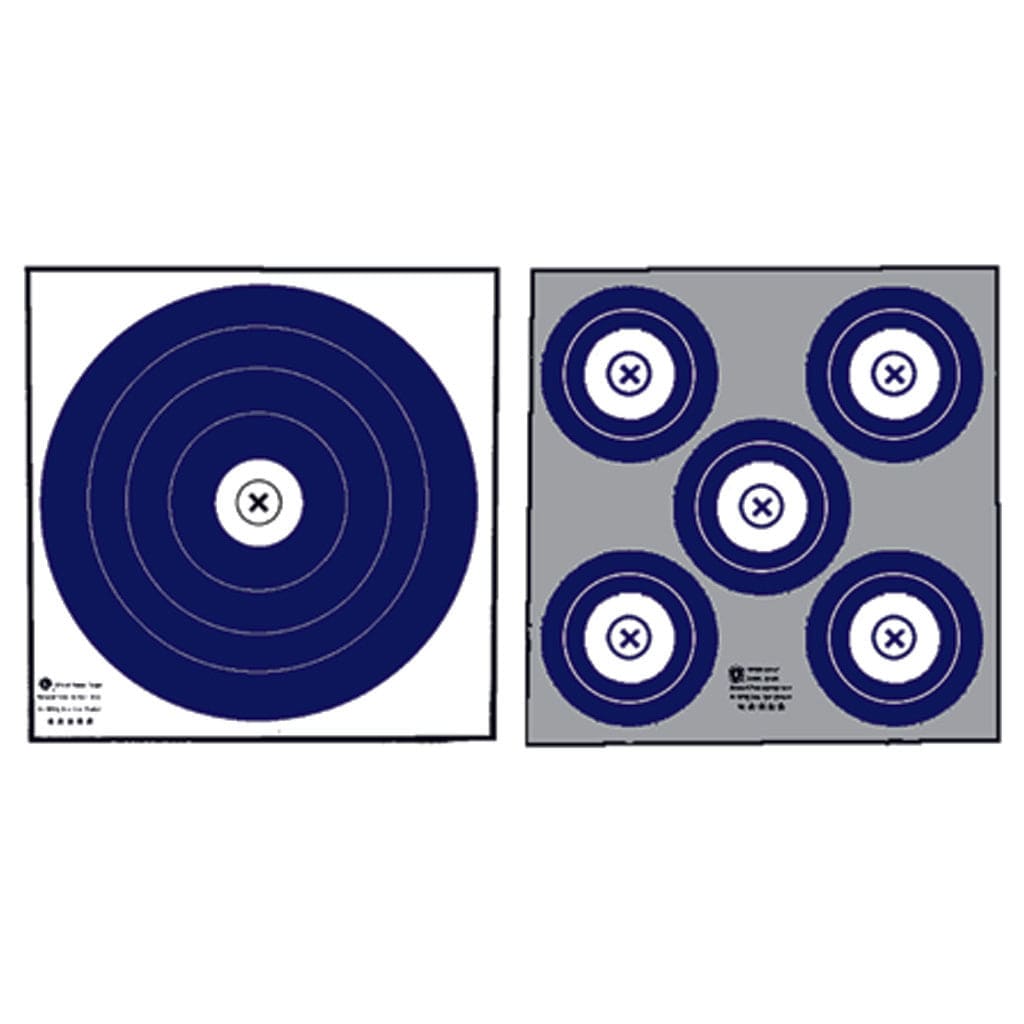 Maple Leaf Press Maple Leaf Target Face Nfaa Double Sided Indoor 100 Pk. Targets