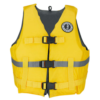 Mustang Survival Mustang Livery Foam Vest - Yellow - Medium/Large Marine Safety