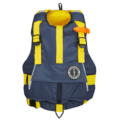 Mustang Survival Mustang Youth Bobby Foam Vest - Yellow/Navy Marine Safety