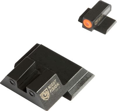 Night Fision Night Fision Tritium Orangedot - Square Rear S&w M&p/2.0 Set Firearm Accessories