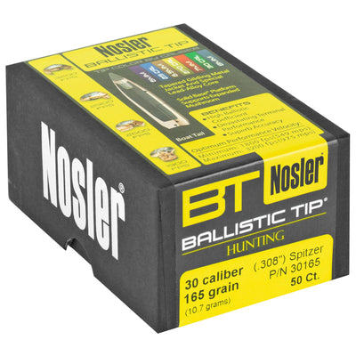 Nosler Nosler Bullets 30 Cal .308 - 165gr Ballistic Tip 50ct Reloading