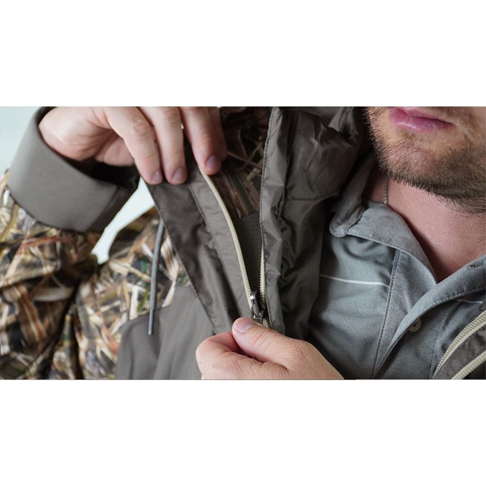 Gator Waders Gator Wader Shield 3-in-1 Jacket | Mens - Mossy Oak Shadow Grass Blades Outerwear