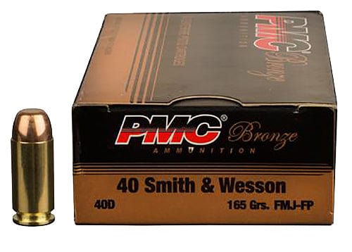 PMC Pmc Brnz 40sw 165gr Fmj 6 Bx Bp Ammo