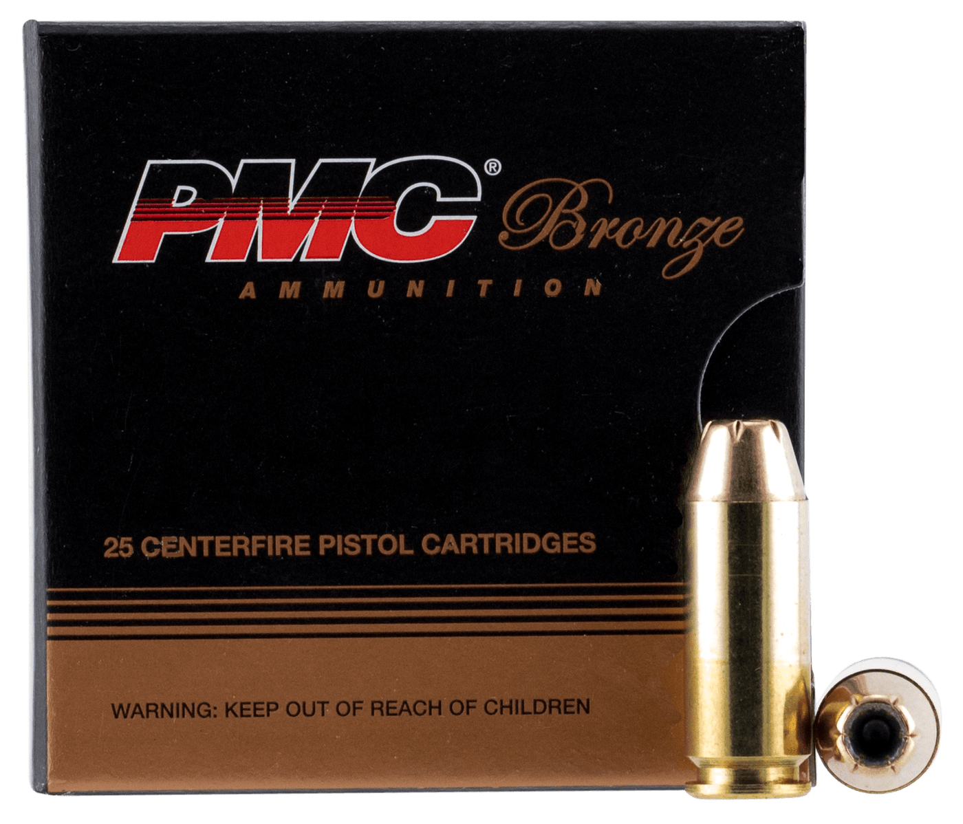 PMC Pmc Bronze Pistol Ammo 10mm Auto Jhp 170 Gr. 25 Rd. Ammo