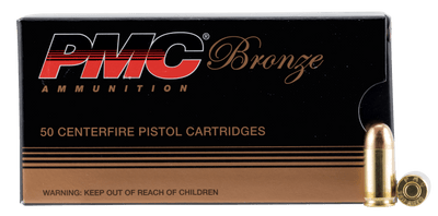 PMC Pmc Bronze Pistol Ammo 380 Acp Fmj 90 Gr. 50 Rd. Ammo