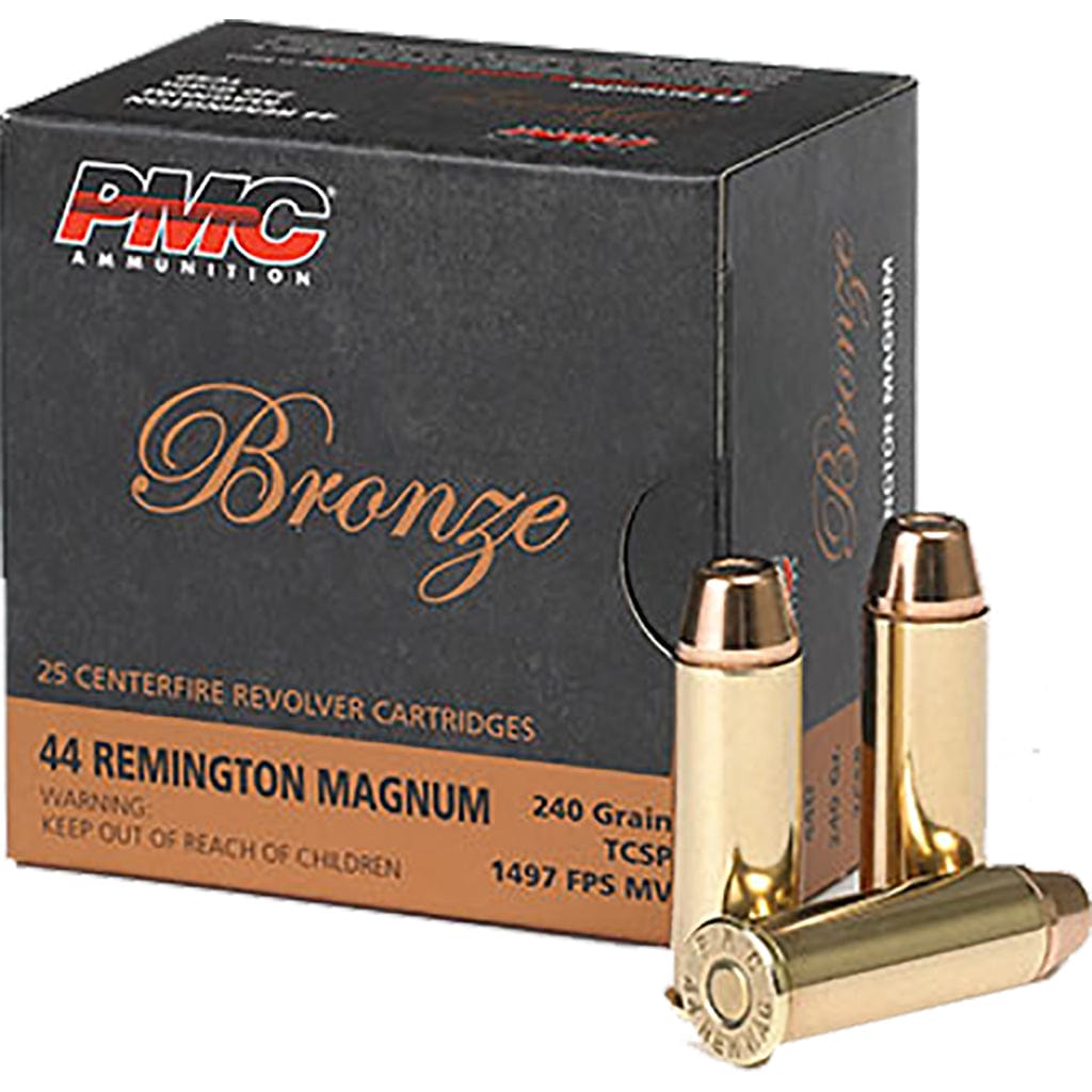 PMC Pmc Bronze Pistol Ammo 44 Rem. Tc-sp 240 Gr. 25 Rd. Ammo