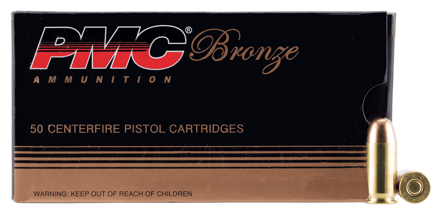 PMC Pmc Bronze Pistol Ammo 45 Acp 230 Gr. Fmj 50 Rd. Ammo