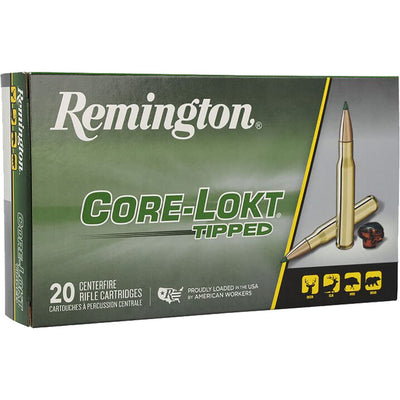 Remington Ammunition Remington Core-lokt Tipped Rifle Ammo 270 Win. 130 Gr. Core-lokt Tipped 20 Rd. Ammo