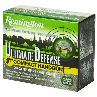 Remington Ammunition Remington Hd Comp 9mm 124gr - 20rd 25bx/cs Bjhp ! Ammo