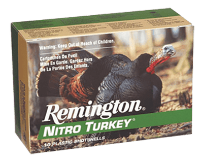 Remington Ammunition Remington Nitro Turkey Extended Range Magnum Loads 12 Ga. 3.5 In. 4 Shot 10 Rd. Ammo