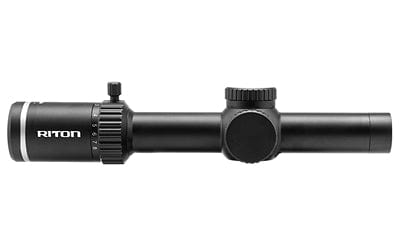 RITON OPTICS Riton 3 Tactix Scope 1-8x24 - 30mm Sfp Illum Ot Reticle Blk Optics