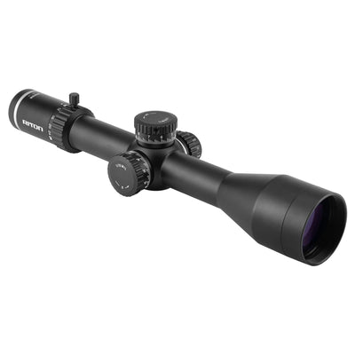 RITON OPTICS Riton 5 Conquer Scope 4-28x56 - 34mm Ffp Illum Mor Moa Black Optics