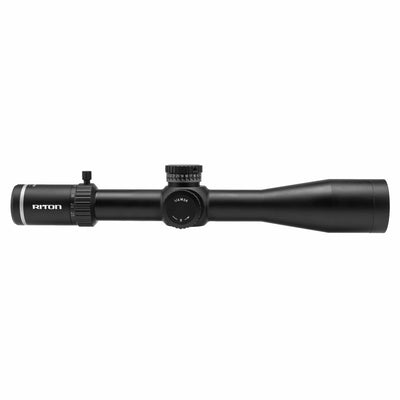 RITON OPTICS Riton 5 Conquer Scope 5-25x56 - 34mm Ffp Illum Psr Mrad Black Optics