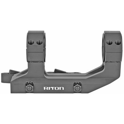 RITON OPTICS Riton Quick Detach Scope Mount - For 30mm And 1" Tube Black< Optics Accessories