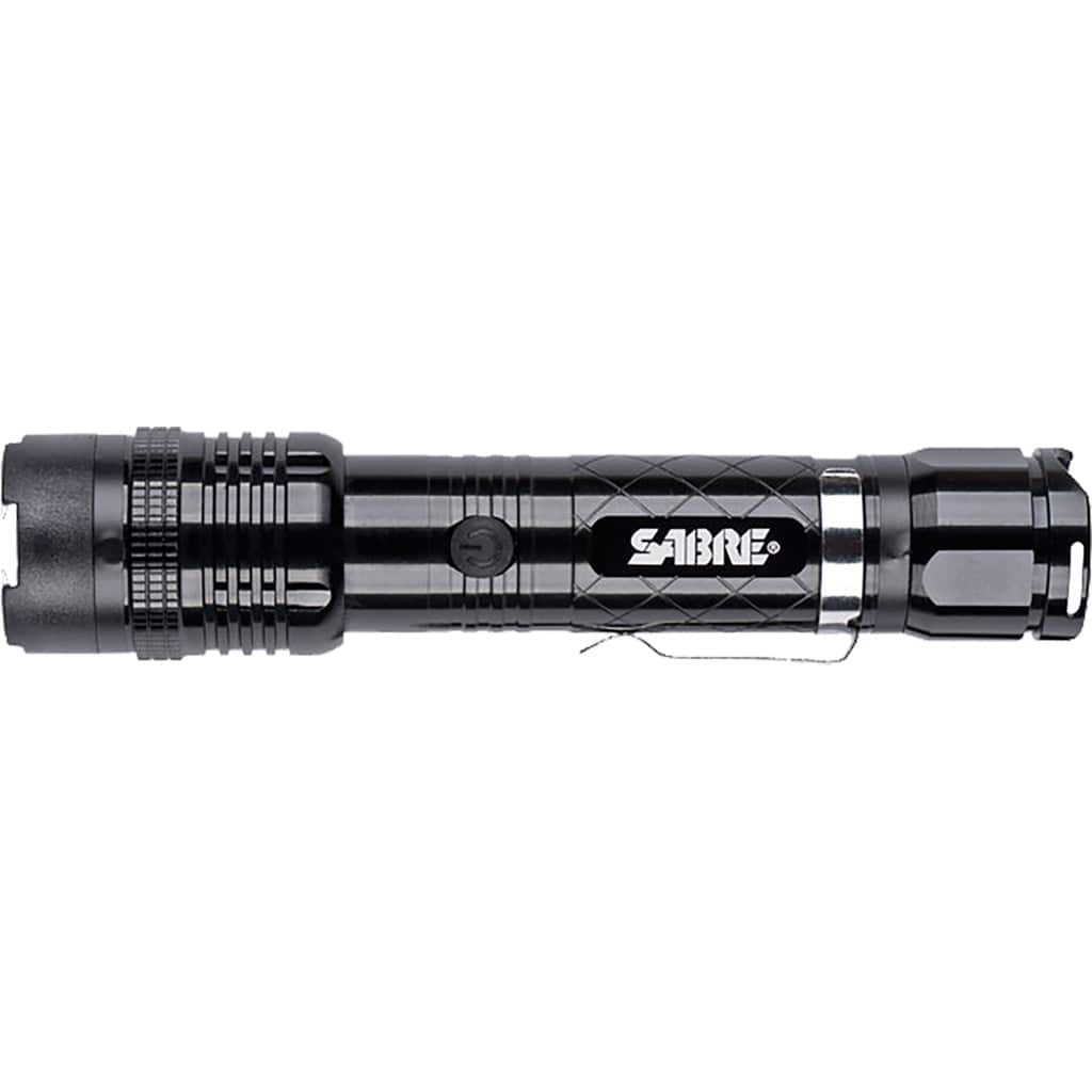 Sabre Sabre Tactical Stun Gun 1.139 Uc With Led Flashlight Accessories