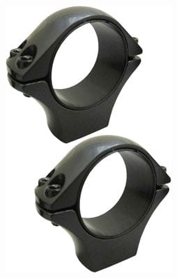 Sako Sako Optilock Rings - 30mm Tube Low Black Scope Mounts And Rings