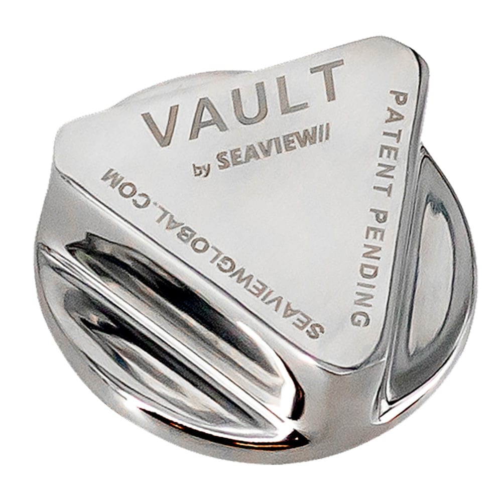 Seaview Seaview Polished Stainless Steel Vault Drain Plug Marine Plumbing & Ventilation