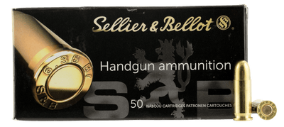 Sellier & Bellot S&b 25 Acp 50gr Fmj-rn - 50rd 40bx/cs Ammo