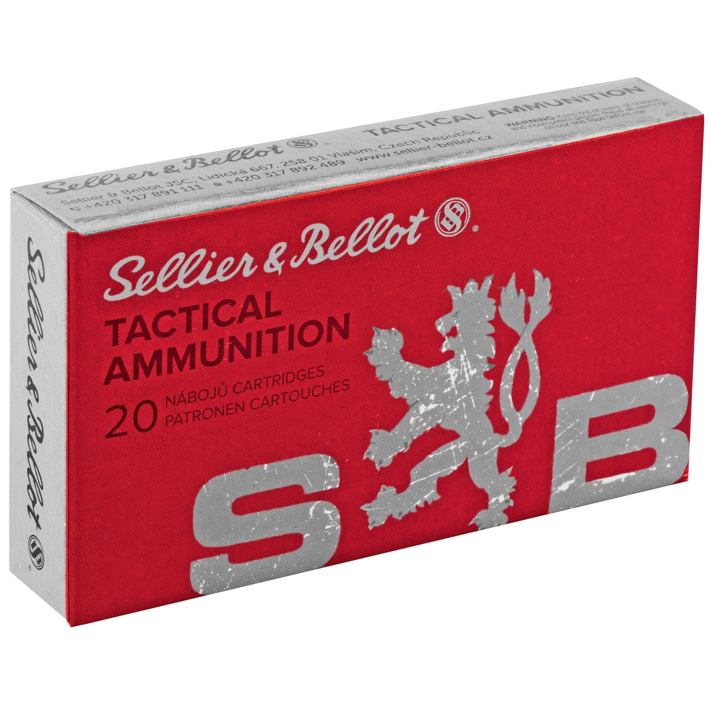 Sellier & Bellot S&b 308 Win 168 Gr Hpbt 20/500 Ammo